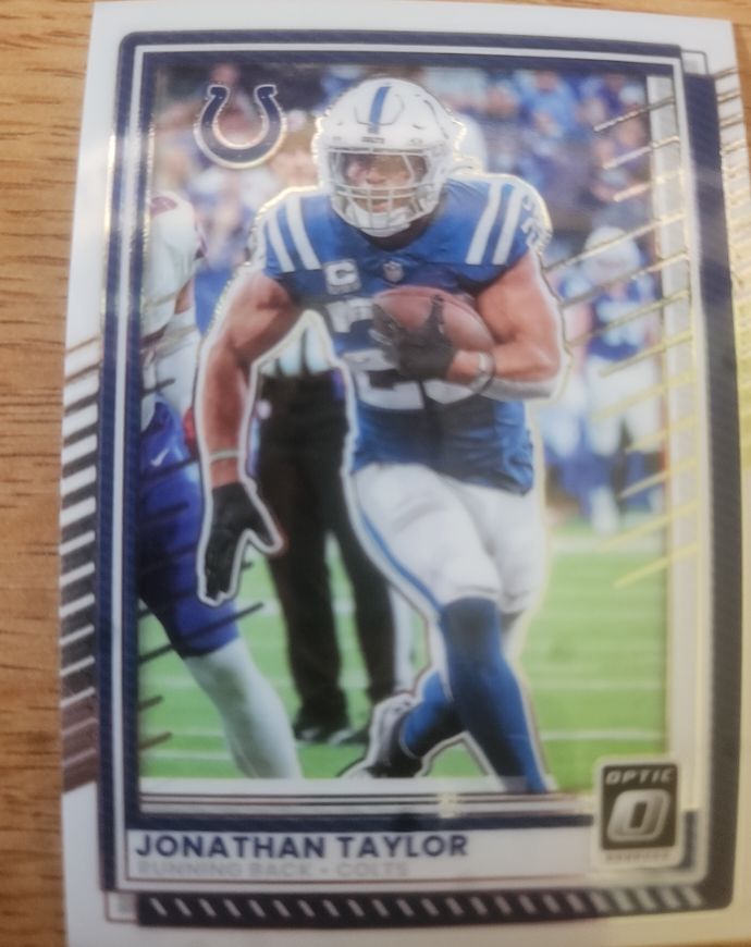 2025 Panini Donruss Optic #49 Jonathan Taylor — front