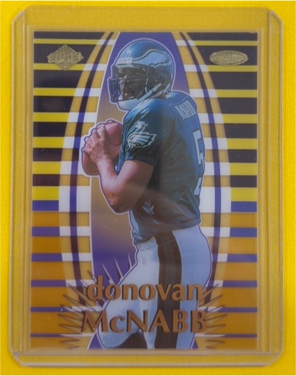 1999 Collector's Edge Masters Majestic #M20 Donovan McNabb Rookie RC — front
