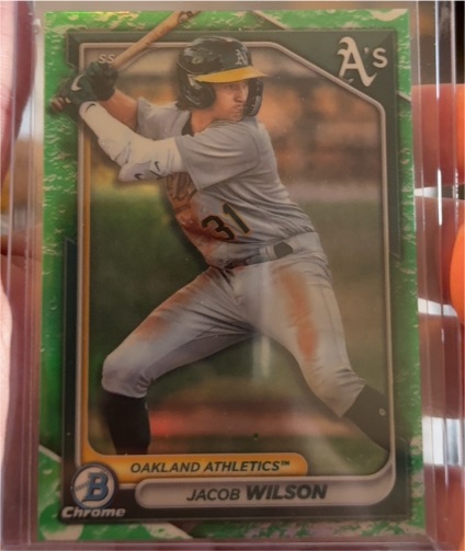 2024 Bowman Chrome #BCP-3 Jacob Wilson — front