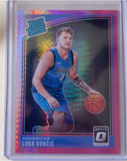 2018-19 Panini Donruss Optic #177 Luka Dončić — front