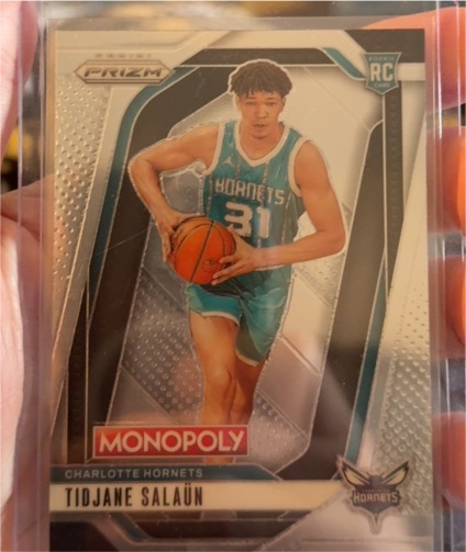 2024-25 Panini Prizm Monopoly #33 Tidjane Salaün — front