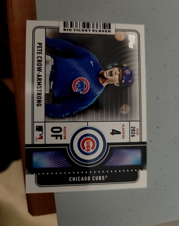 2026 Topps Series 1 #BTP-13 Pete Crow-Armstrong — front
