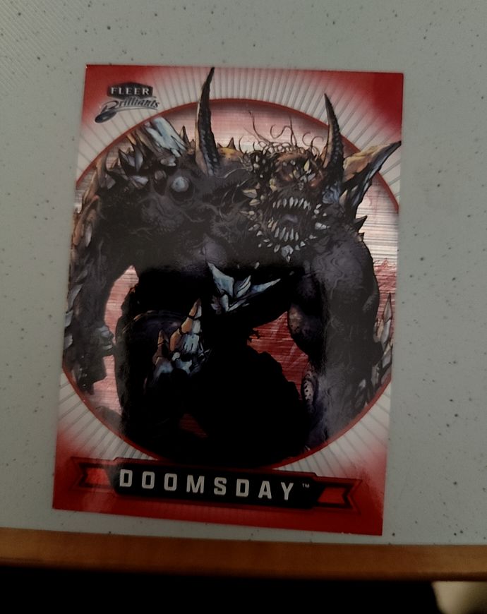 2025 Fleer Brilliants Superman #51 Doomsday — front