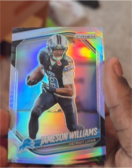 2025 Panini Prizm #276 Jameson Williams — front