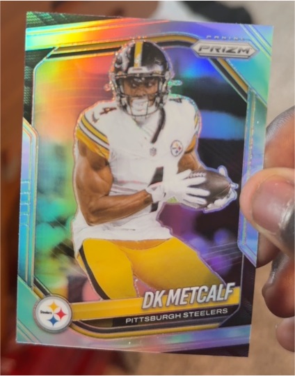 2025 Panini Prizm #12 DK Metcalf — front