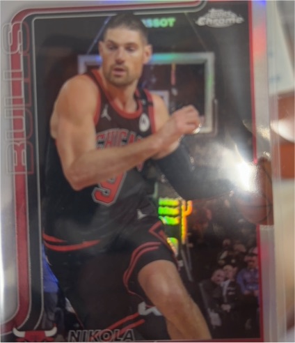 2025-26 Topps Chrome #24 Nikola Vučević — front