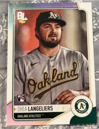 2023 Topps Big League #212 Shea Langeliers — front