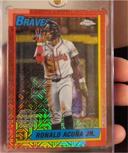 2025 Topps Series 1 #T90C-45 Ronald Acuña Jr. — front