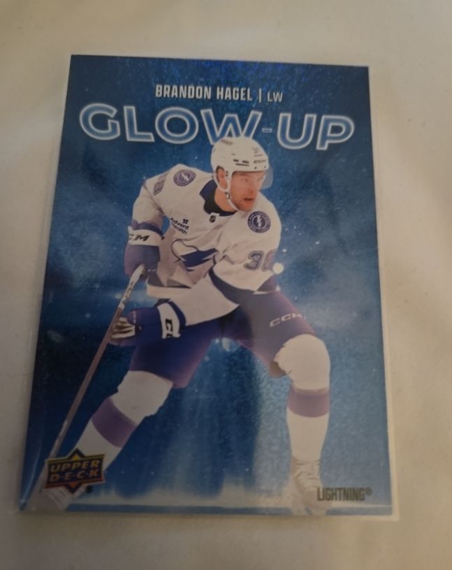 2025-26 Upper Deck #GU-5 Brandon Hagel Glow-Up — front