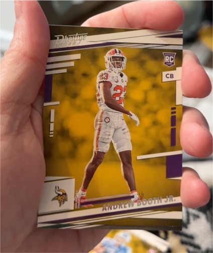 2022 Panini Prestige #332 Andrew Booth Jr. — front