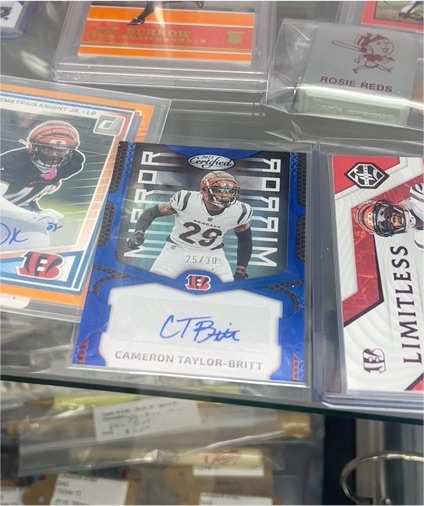 2023 Panini Certified Mirror Signatures #MS97 Cameron Taylor-Britt — front