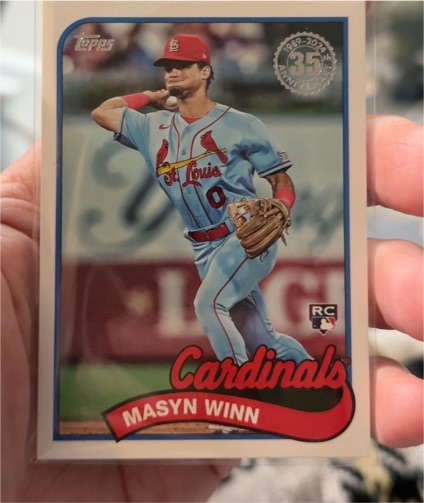 2024 Topps 1989 35th Anniversary #89B-58 Masyn Winn — front