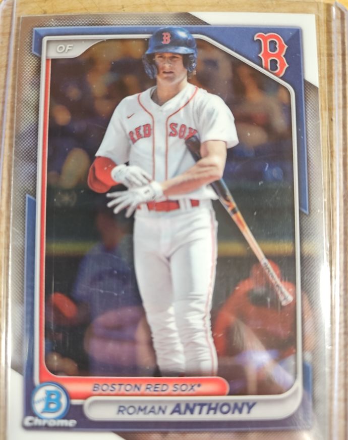 2024 Topps Bowman Chrome #BP-22 Roman Anthony — front