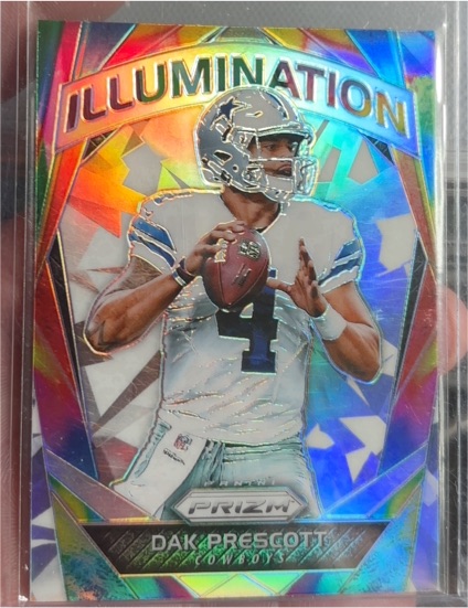 2017 Panini Prizm #6 Dak Prescott Illumination Silver — front