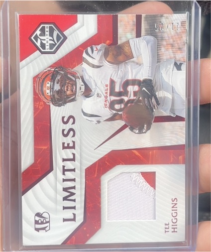 2021 Panini Limited #LM-TH Tee Higgins — front
