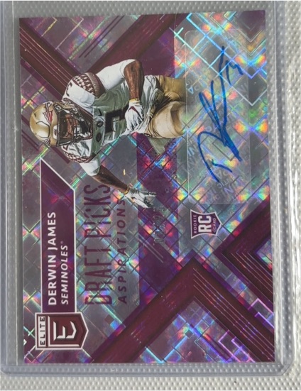 2018 Panini Elite Draft Picks Aspirations #129 Derwin James — front