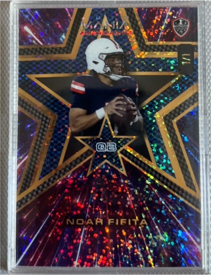 2024 Wild Card Auto Mania #QB Noah Fifita — front