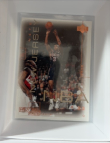 2000 Upper Deck Game Jersey #GJ1 Allen Iverson — front