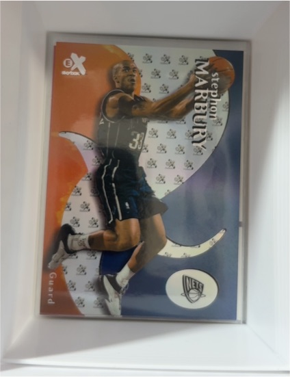 1999-00 Skybox E-X #1 Stephon Marbury — front