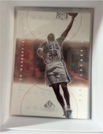 2000-01 Upper Deck SP Authentic #52 Stephon Marbury — front