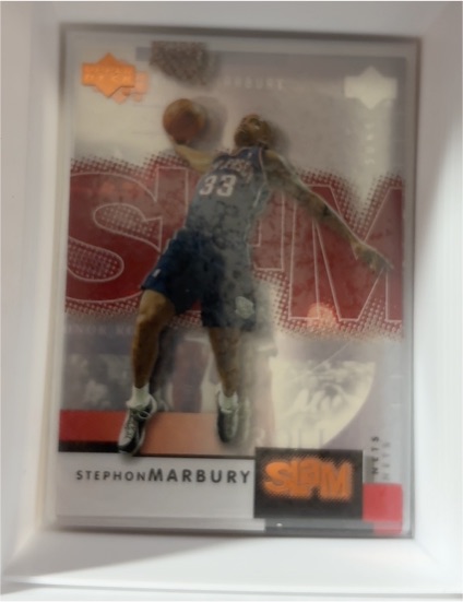 2000-01 Upper Deck Slam #34 Stephon Marbury — front