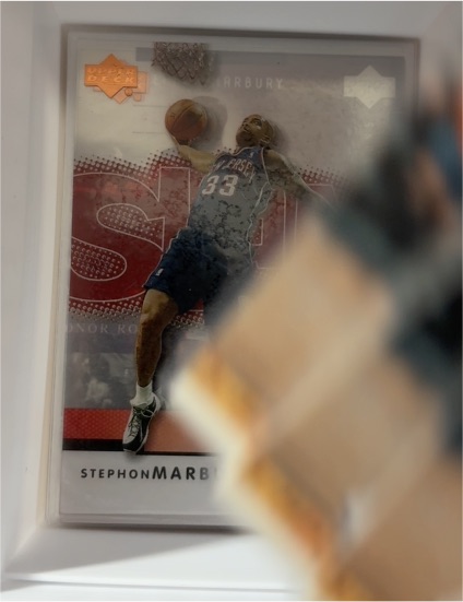 2000-01 Upper Deck Slam #34 Stephon Marbury — front