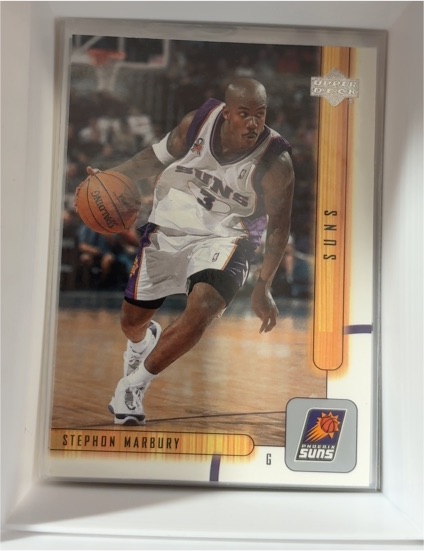 2001-02 Upper Deck #355 Stephon Marbury — front