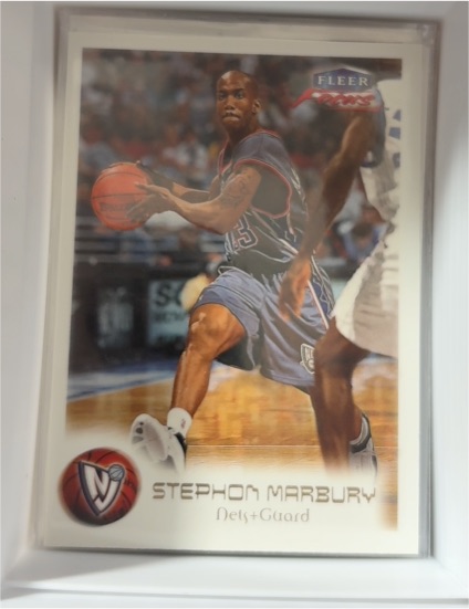 1999-00 Fleer Focus #13 Stephon Marbury — front