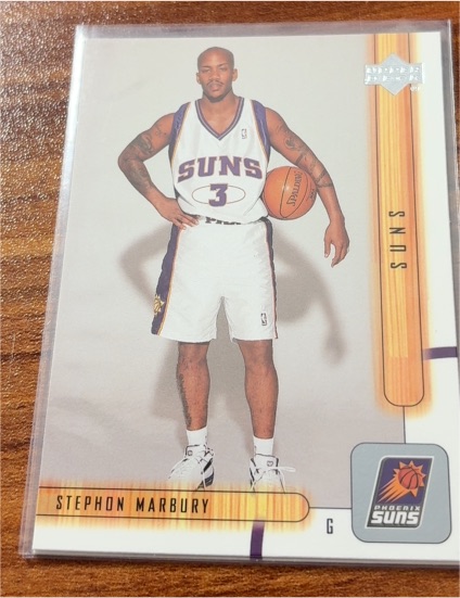 2001-02 Upper Deck #135 Stephon Marbury — front