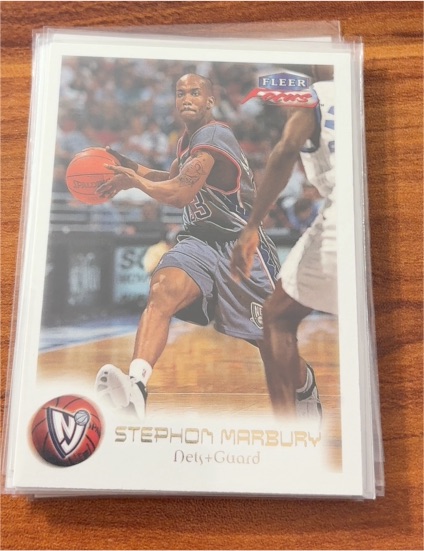 1999-00 Fleer Focus #13 Stephon Marbury — front
