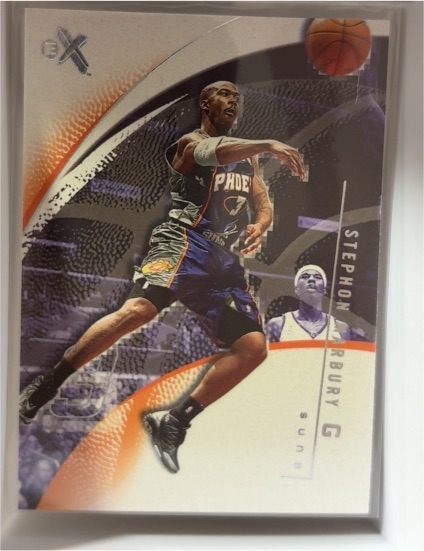 2001-02 Fleer eX #42 Stephon Marbury — front