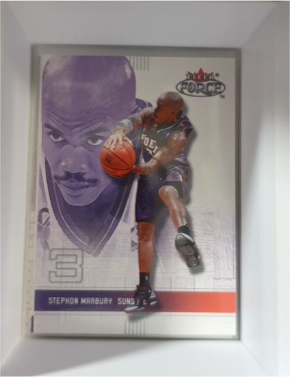 2001-02 Fleer Force #16 Stephon Marbury — front