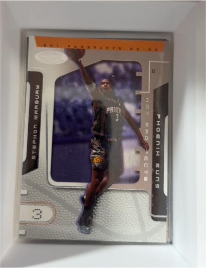 2002-03 Hoops Hot Prospects #69 Stephon Marbury — front