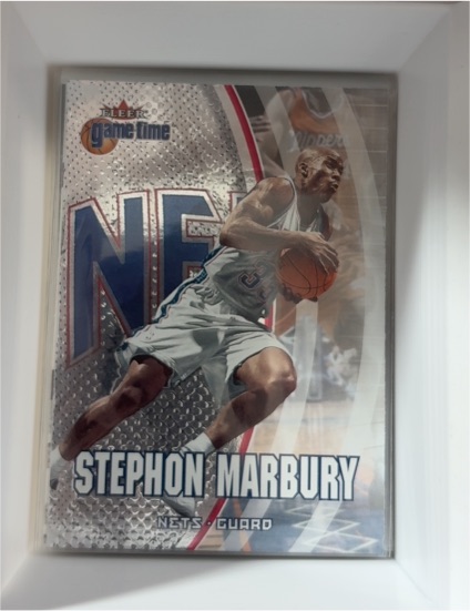2000-01 Fleer Game Time #73 Stephon Marbury — front