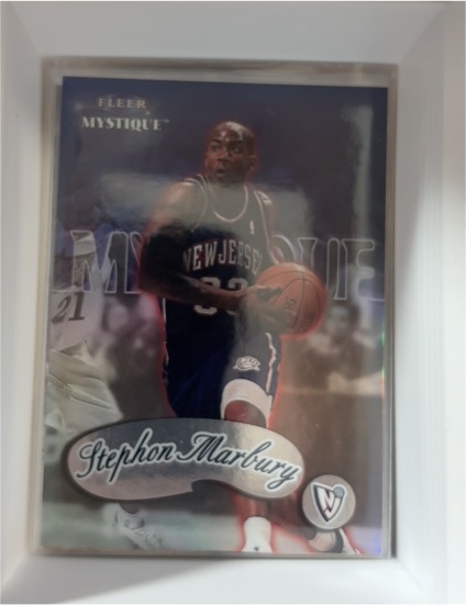1999-00 Fleer Mystique #53 Stephon Marbury — front