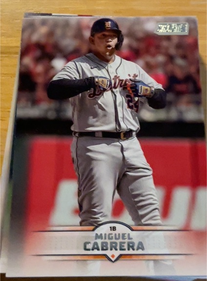2025 Topps Stadium Club #55 Miguel Cabrera — front