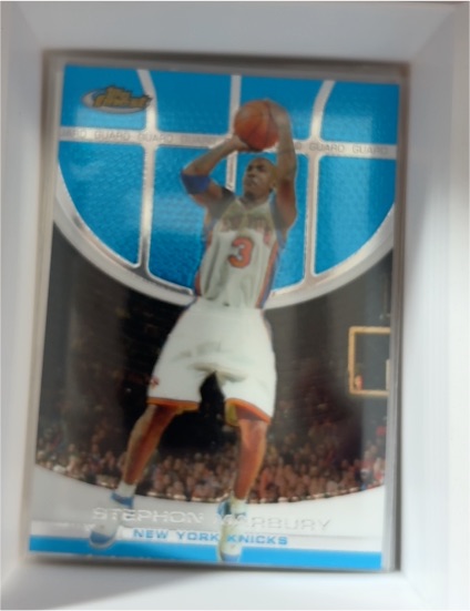 2005-06 Topps Finest #14 Stephon Marbury — front