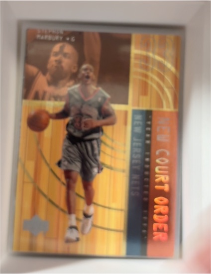 1999-00 Upper Deck Hardcourt New Court Order #NC11 Stephon Marbury — front