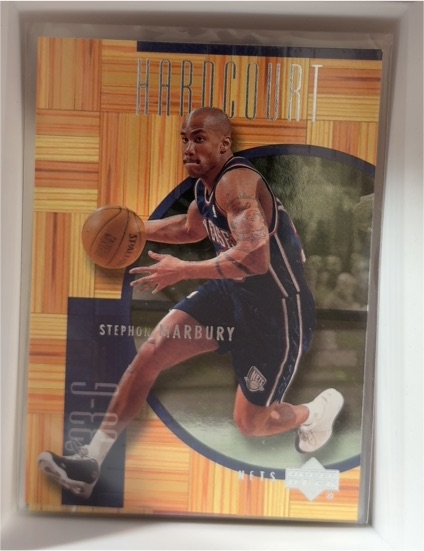 2000-01 Upper Deck Hardcourt #34 Stephon Marbury — front