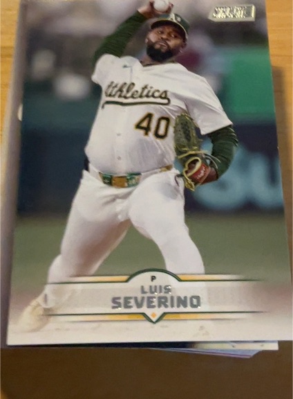 2025 Topps Stadium Club #49 Luis Severino — front