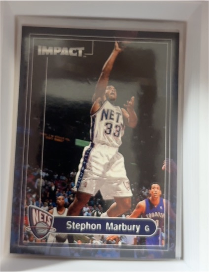 1999-00 SkyBox Impact #70 Stephon Marbury — front