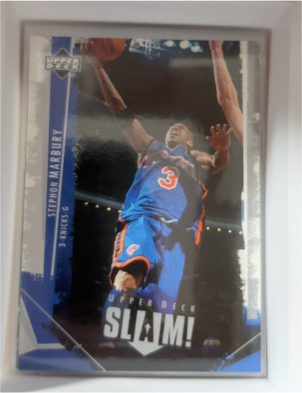 2005-06 Upper Deck Slam #59 Stephon Marbury — front