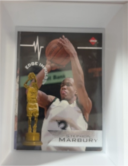1997 Collector's Edge Edge Impulse #41 Stephon Marbury — front