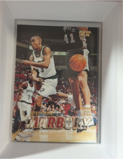 1997-98 Fleer #25 Stephon Marbury — front