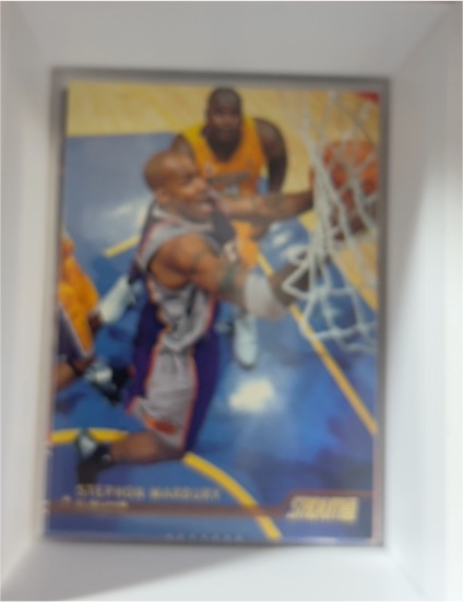 1997-98 SkyBox Stadium Club #43 Stephen Jackson — front