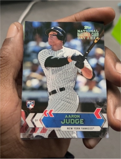 2018 Topps National Baseball Card Day #NTCDG1 Aaron Judge — front
