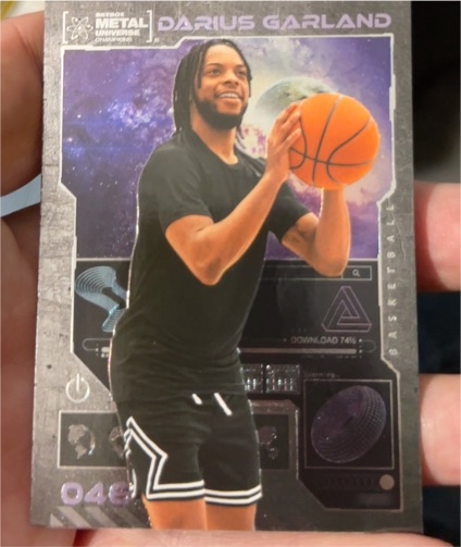 2023 Skybox Metal Universe Champions #46 Darius Garland — front