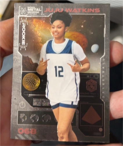2023 Skybox Metal Universe Champions #068 JuJu Watkins — front