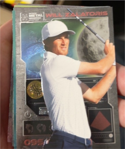 2023 Skybox Metal Universe Champions #095 Will Zalatoris — front