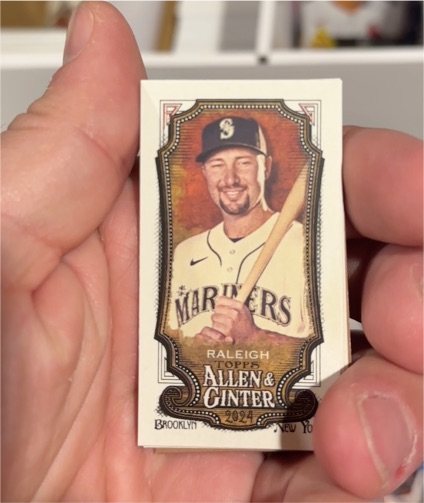 2024 Topps Allen & Ginter Mini #107 Cal Raleigh — front